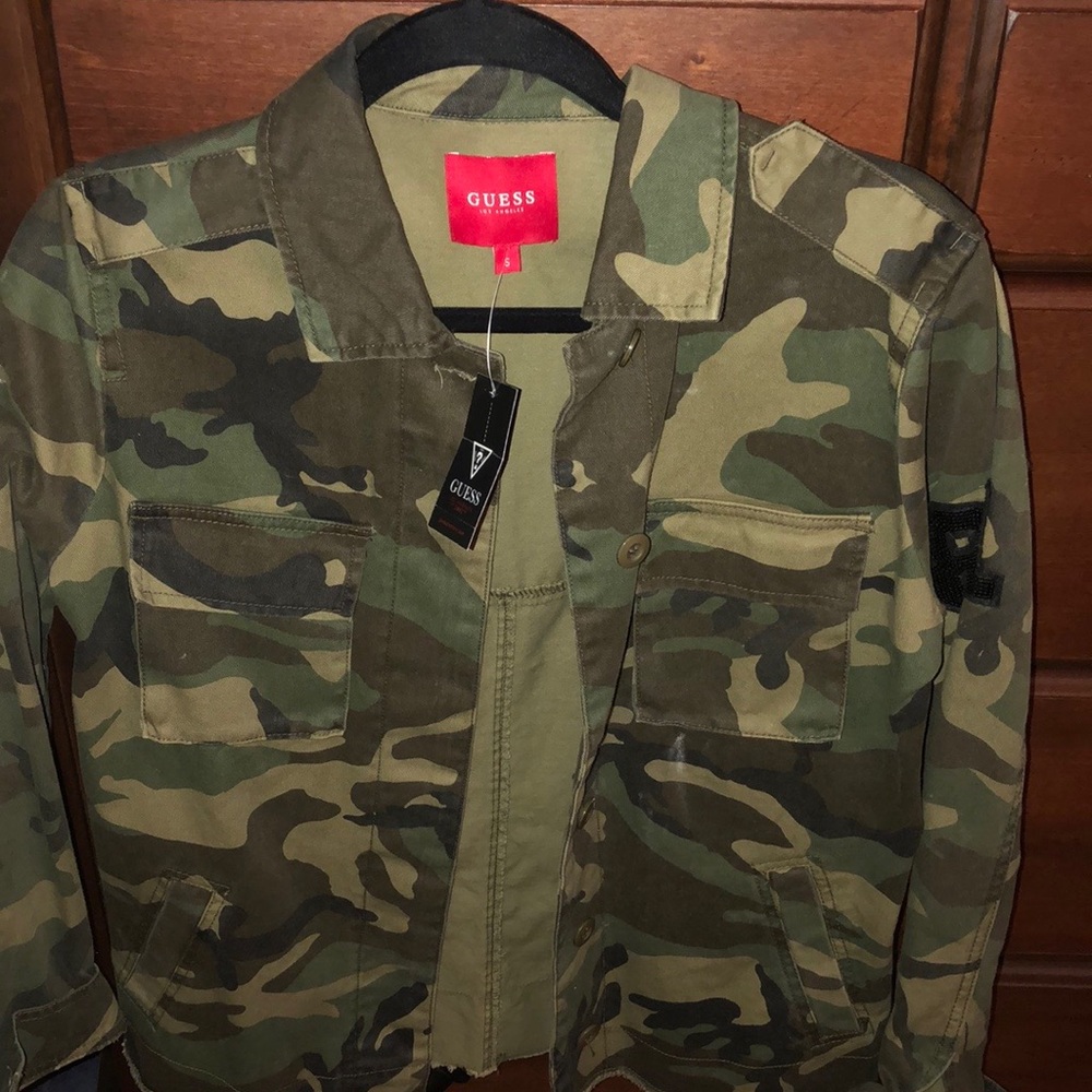 Guess Camo Military Shirt